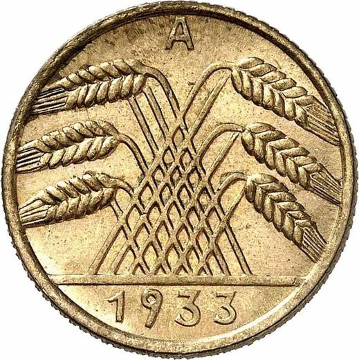 Rewers monety - 10 reichspfennig 1933 A - cena  monety - Niemcy, Republika Weimarska