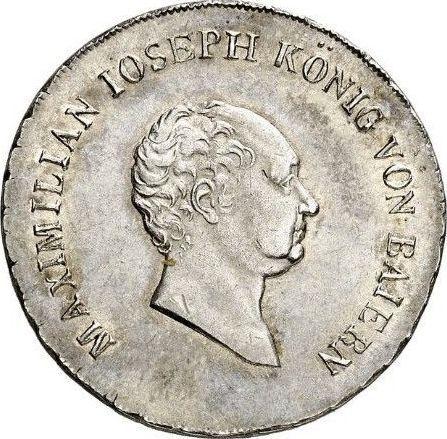 Аверс монеты - 20 крейцеров 1814 года - цена серебряной монеты - Бавария, Максимилиан I