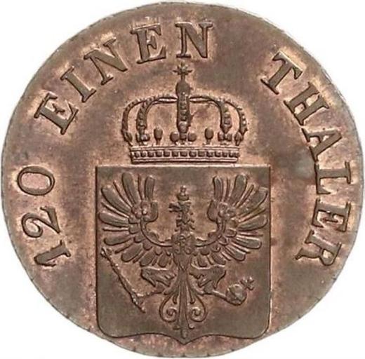 Anverso 3 Pfennige 1845 A - valor de la moneda  - Prusia, Federico Guillermo IV