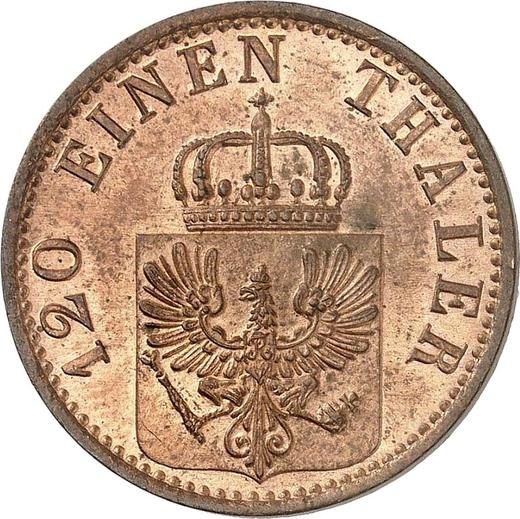 Аверс монеты - 3 пфеннига 1872 года A - цена  монеты - Пруссия, Вильгельм I