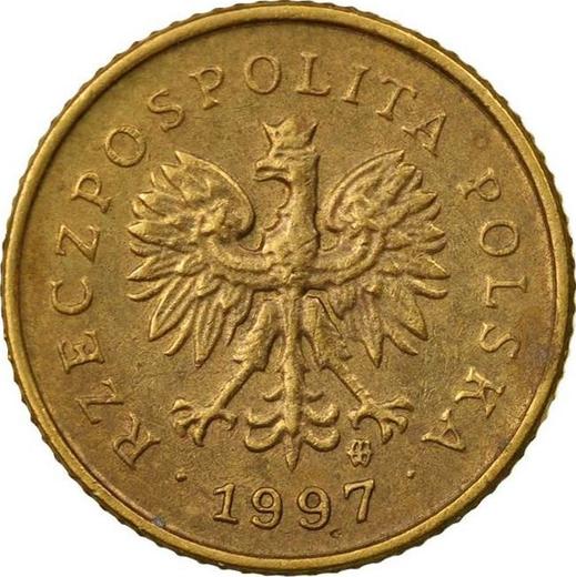 Anverso 1 grosz 1997 MW - valor de la moneda  - Polonia, República moderna