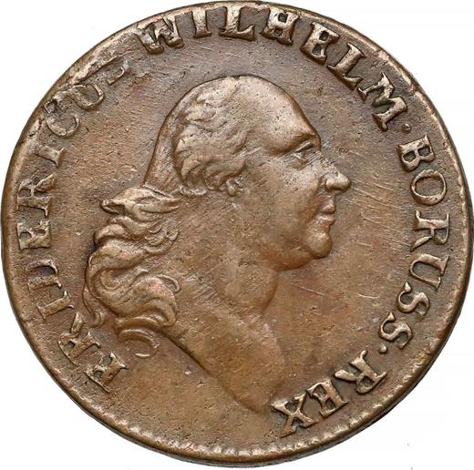 Obverse 1 Grosz 1796 B "South Prussia" -  Coin Value - Poland, Prussian protectorate