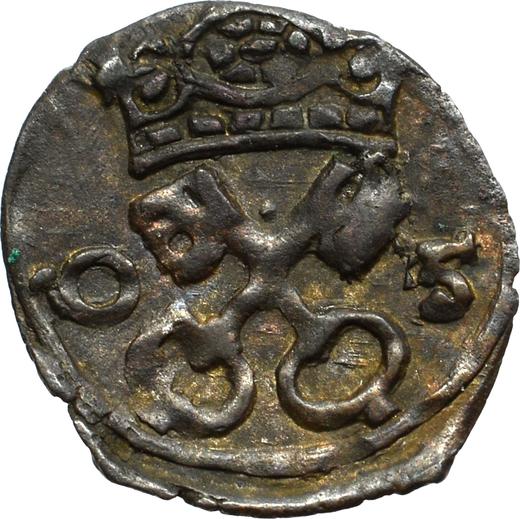 Реверс монеты - Денарий 1605 года "Тип 1587-1614" - цена серебряной монеты - Польша, Сигизмунд III Ваза