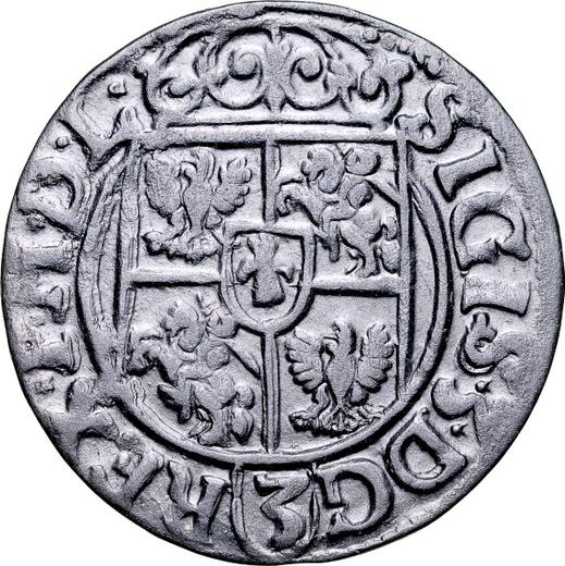 Реверс монеты - Полторак 1620 года "Быдгощский монетный двор" - цена серебряной монеты - Польша, Сигизмунд III Ваза