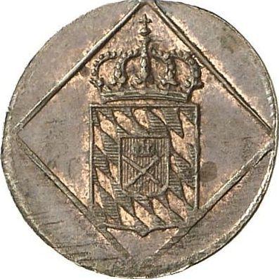 Anverso Heller 1817 - valor de la moneda  - Baviera, Maximilian I