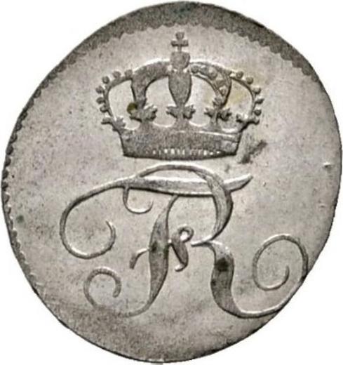 Awers monety - 1 krajcar 1813 - cena srebrnej monety - Wirtembergia, Fryderyk I