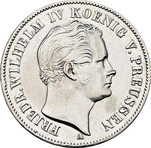 Awers monety - Talar 1846 A "Górniczy" - cena srebrnej monety - Prusy, Fryderyk Wilhelm IV