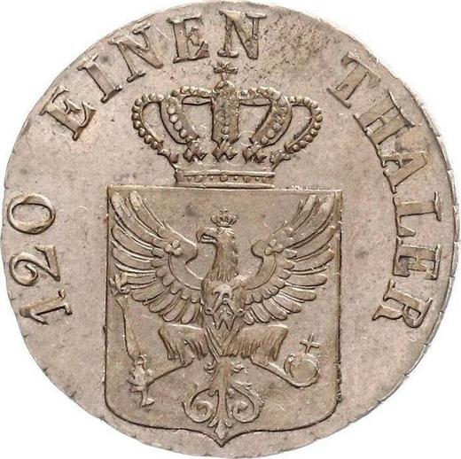 Аверс монеты - 3 пфеннига 1842 года D - цена  монеты - Пруссия, Фридрих Вильгельм IV