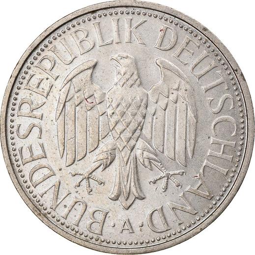 Реверс монеты - 1 марка 1993 года A - цена  монеты - Германия, ФРГ