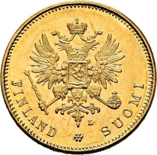 Obverse 20 Mark 1903 L - Gold Coin Value - Finland, Grand Duchy