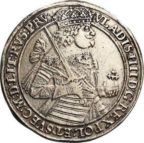 Awers monety - Talar 1640 MS "Toruń" - cena srebrnej monety - Polska, Władysław IV