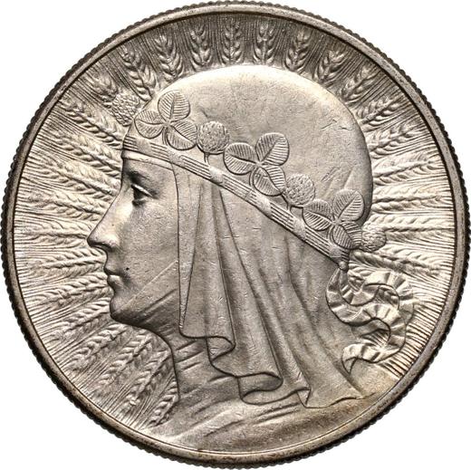 Reverse 10 Zlotych 1932 "Polonia" No Mint Mark - Poland, II Republic
