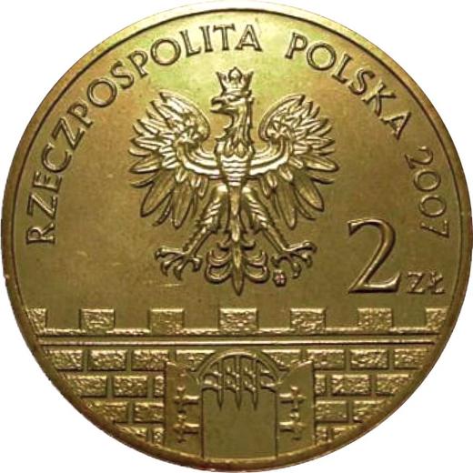 Аверс монеты - 2 злотых 2007 года MW NR "Слупск" - цена  монеты - Польша, III Республика после деноминации