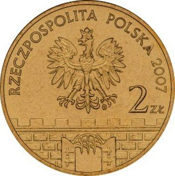 Аверс монеты - 2 злотых 2007 года MW EO "Ломжа" - цена  монеты - Польша, III Республика после деноминации