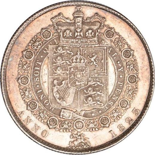Реверс монеты - 1/2 кроны (Полукрона) 1823 года BP "Тип 1823-1824" - цена серебряной монеты - Великобритания, Георг IV