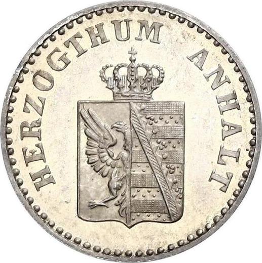 Awers monety - 1 silbergroschen 1852 A - cena srebrnej monety - Anhalt-Dessau, Leopold Friedrich