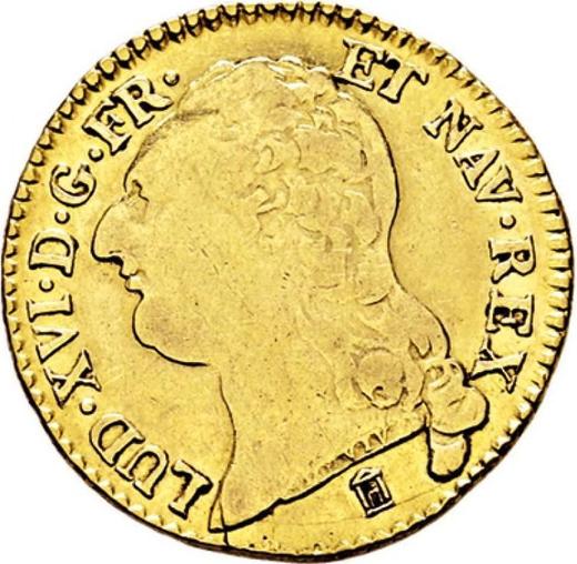 Obverse Louis d'Or 1787 K Bordeaux - France, Louis XVI