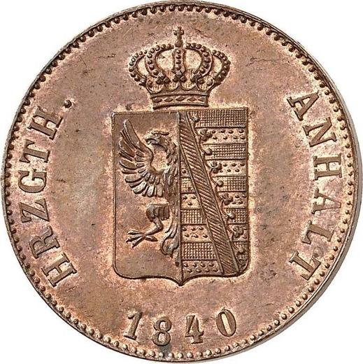 Anverso 3 Pfennige 1840 - valor de la moneda  - Anhalt-Dessau, Leopoldo Federico