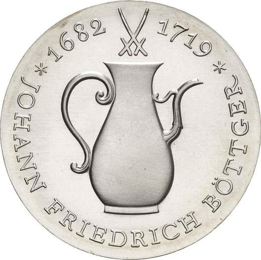 Awers monety - 10 marek 1969 "Böttger" - cena srebrnej monety - Niemcy, NRD