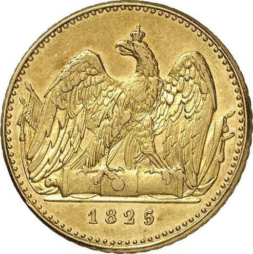 Reverso Frederick D'or 1825 A - valor de la moneda de oro - Prusia, Federico Guillermo III