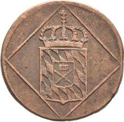 Anverso Heller 1808 - valor de la moneda  - Baviera, Maximilian I