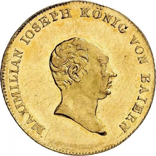 Awers monety - Dukat 1820 - cena złotej monety - Bawaria, Maksymilian I