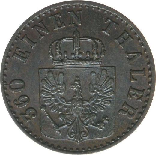 Obverse 1 Pfennig 1855 A -  Coin Value - Prussia, Frederick William IV