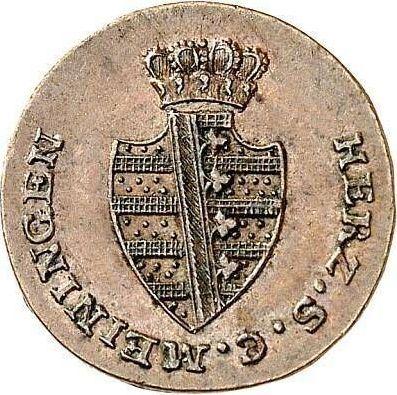 Awers monety - 1/4 krajcara 1812 - cena  monety - Saksonia-Meiningen, Bernard II