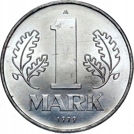 Аверс монеты - 1 марка 1979 года A - цена  монеты - Германия, ГДР