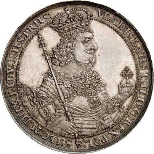 Obverse Donative 10 Ducat 1644 GR "Danzig" Silver - Poland, Wladyslaw IV
