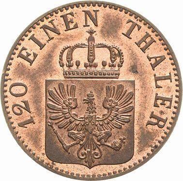 Anverso 3 Pfennige 1857 A - valor de la moneda  - Prusia, Federico Guillermo IV