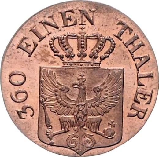 Obverse 1 Pfennig 1835 A -  Coin Value - Prussia, Frederick William III