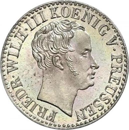 Anverso Medio Silber Groschen 1836 A - valor de la moneda de plata - Prusia, Federico Guillermo III