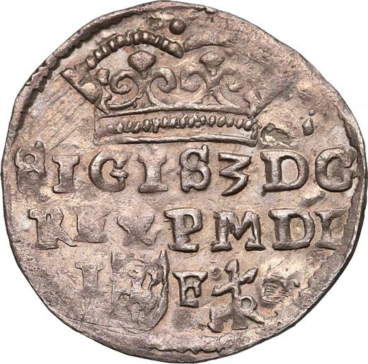 Awers monety - 1 grosz 1597 IF "Typ 1597-1627" - cena srebrnej monety - Polska, Zygmunt III