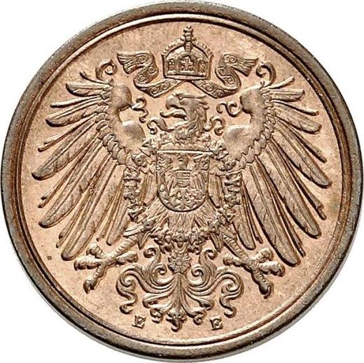 Реверс монеты - 1 пфенниг 1903 года E "Тип 1890-1916" - цена  монеты - Германия, Германская Империя