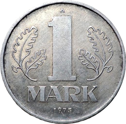 Obverse 1 Mark 1975 A - Germany, GDR