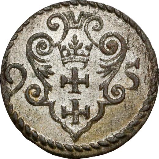 Awers monety - Denar 1595 "Gdańsk" - cena srebrnej monety - Polska, Zygmunt III