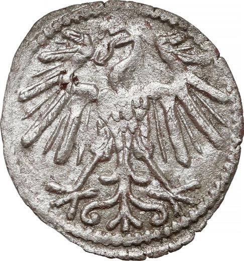 Аверс монеты - Денарий 1547 "Литва" - Польша, Сигизмунд II Август