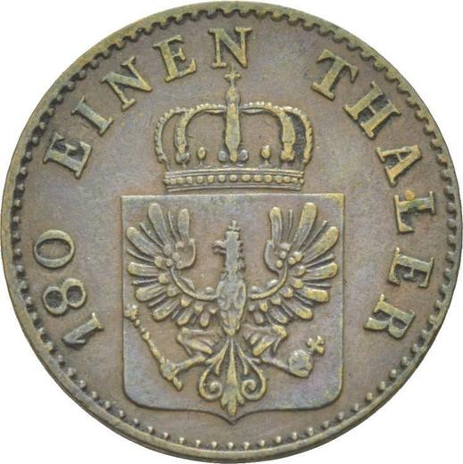 Anverso 2 Pfennige 1848 A - valor de la moneda  - Prusia, Federico Guillermo IV