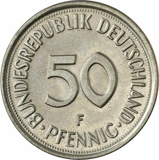 Anverso 50 Pfennige 1979 F - valor de la moneda  - Alemania, RFA