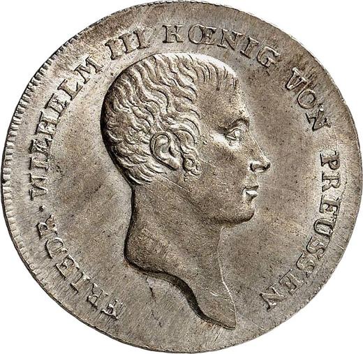 Anverso 1/6 tálero 1811 A - valor de la moneda de plata - Prusia, Federico Guillermo III