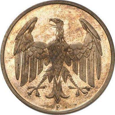 Аверс монеты - 4 рейхспфеннига 1932 года F - цена  монеты - Германия, Bеймарская республика