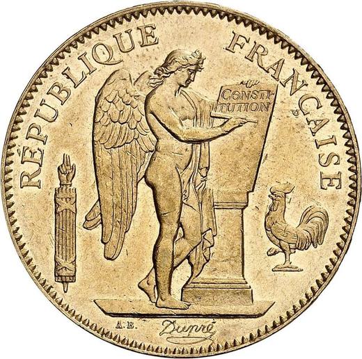 Аверс монеты - 50 франков 1900 года A "Тип 1878-1904" Париж - цена золотой монеты - Франция, Третья республика
