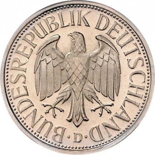 Reverse 1 Mark 1971 D - Germany, FRG