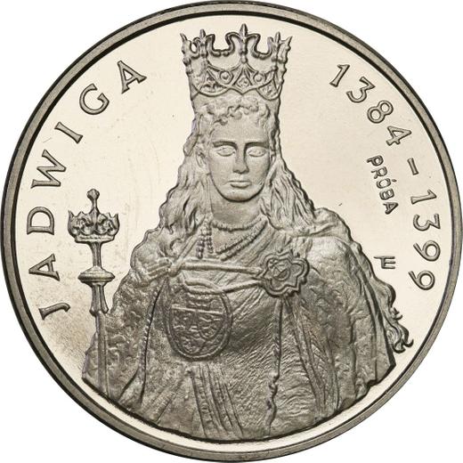 Rewers monety - PRÓBA 1000 złotych 1988 MW ET "Jadwiga" Nikiel - cena  monety - Polska, PRL