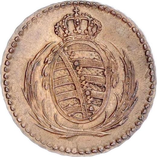 Аверс монеты - 3 пфеннига 1807 года H - цена  монеты - Саксония-Альбертина, Фридрих Август I