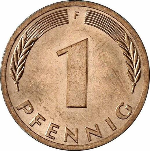 Anverso 1 Pfennig 1978 F - valor de la moneda  - Alemania, RFA