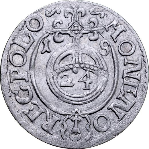 Anverso Poltorak 1618 "Casa de moneda de Bydgoszcz" - valor de la moneda de plata - Polonia, Segismundo III