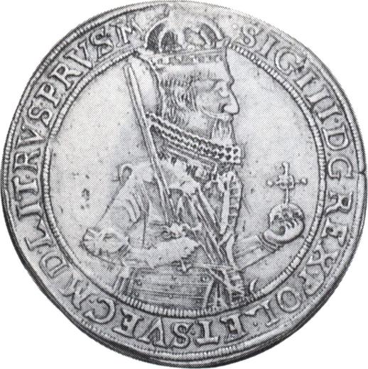 Anverso Medio tálero 1632 II "Toruń" - valor de la moneda de plata - Polonia, Segismundo III