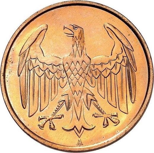 Anverso 4 Reichspfennigs 1932 A - valor de la moneda  - Alemania, República de Weimar